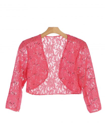 3278 - Lace Bolero 3/4 Sleeve - Image 6