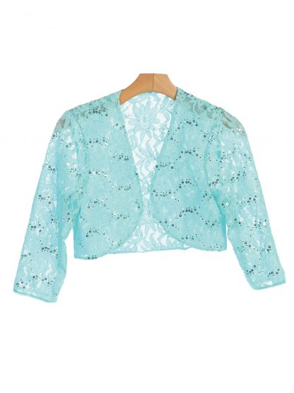 3278 - Lace Bolero 3/4 Sleeve - Image 10