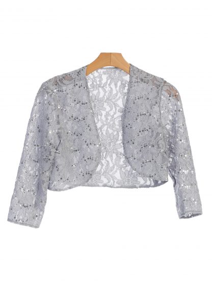 3278 - Lace Bolero 3/4 Sleeve - Image 15