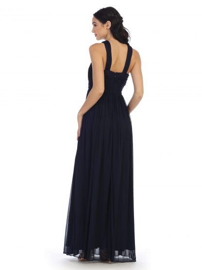 3280 - Criss-Cross Halter Bm Dress - Image 14