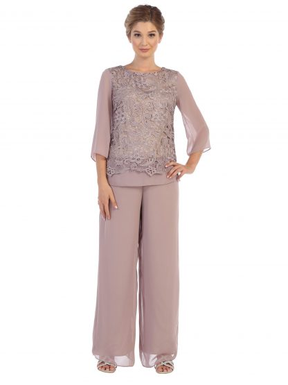 3289 - Mama Style 2 Pc Pant Set - Image 9
