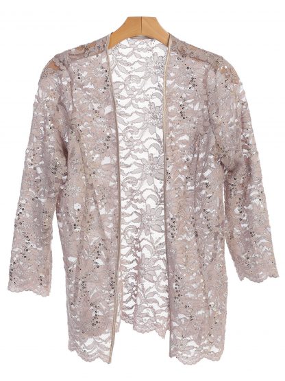 3297 - Lace Scallop Edge Jacket - Image 3