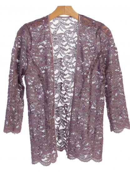 3297 - Lace Scallop Edge Jacket - Image 4