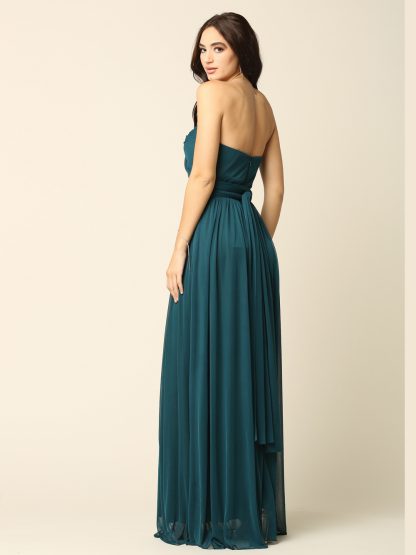 3316 - Convertible Stretch Chiffon Bridesmaid Dress - Image 21