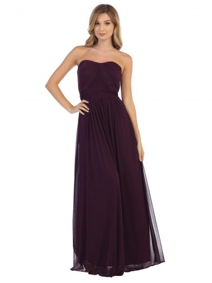 3316 - Convertible Stretch Chiffon Bridesmaid Dress - Image 30