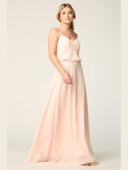 3318 - Blouson Top Bridesmaid Dress - Image 2