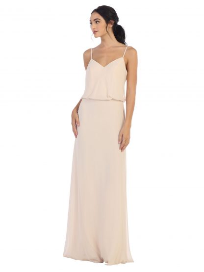 3318 - Blouson Top Bridesmaid Dress - Image 16