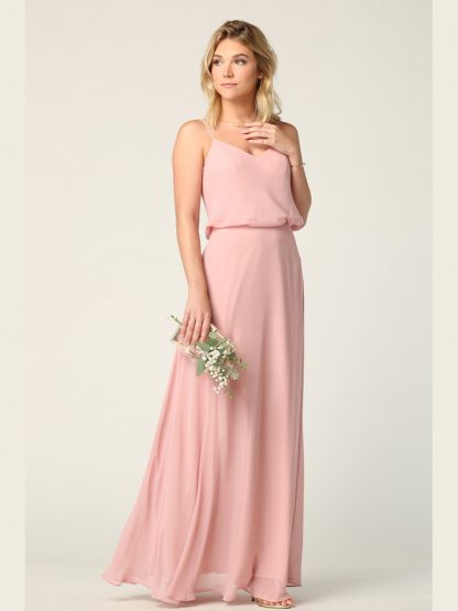 3318 - Blouson Top Bridesmaid Dress - Image 7