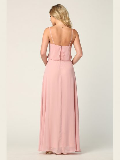 3318 - Blouson Top Bridesmaid Dress - Image 8
