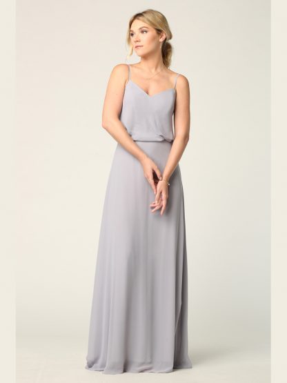3318 - Blouson Top Bridesmaid Dress - Image 14