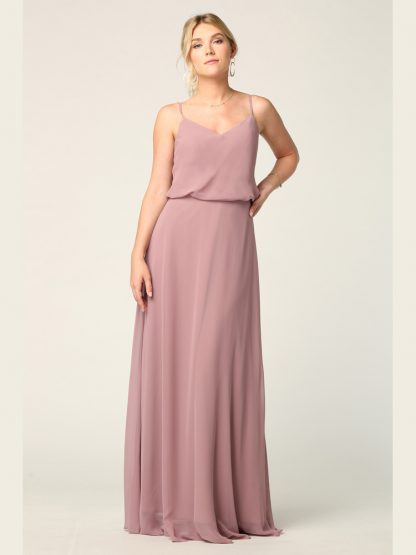 3318 - Blouson Top Bridesmaid Dress - Image 10