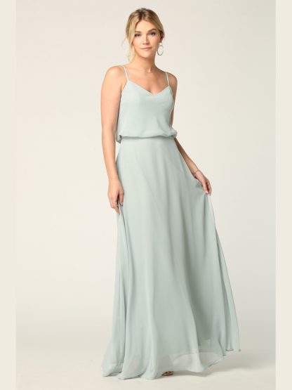 3318 - Blouson Top Bridesmaid Dress - Image 4