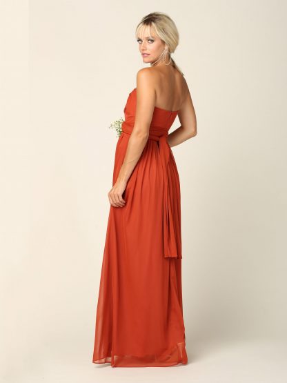3316 - Convertible Stretch Chiffon Bridesmaid Dress - Image 19