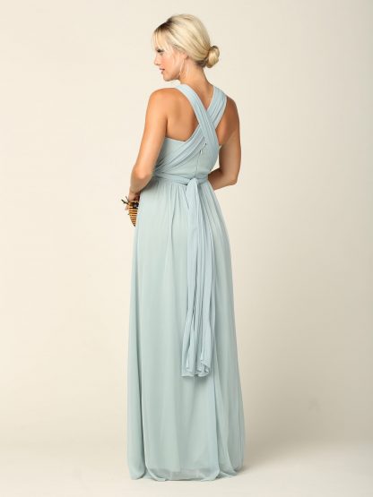3316 - Convertible Stretch Chiffon Bridesmaid Dress - Image 16