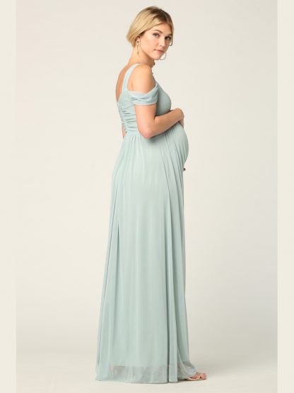 3321 - Empire Waist Off Shoulder Gown - Image 4
