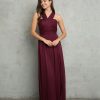 3316 - Convertible Stretch Chiffon Bridesmaid Dress - Image 4
