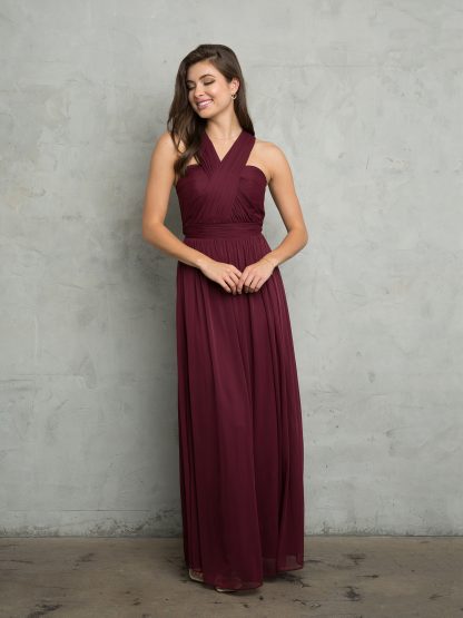 3316 - Convertible Stretch Chiffon Bridesmaid Dress - Image 4