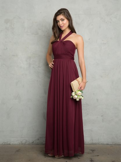 3316 - Convertible Stretch Chiffon Bridesmaid Dress - Image 2