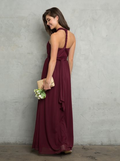 3316 - Convertible Stretch Chiffon Bridesmaid Dress - Image 5