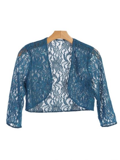3278 - Lace Bolero 3/4 Sleeve - Image 16