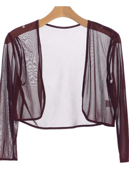 3277 - Chiffon MJ Bolero - Image 9