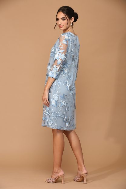 3351 - Mama Lace Dress with Attached Zip Jacket - Image 6