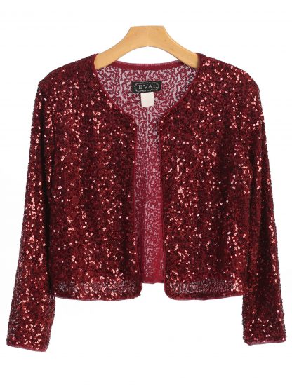 3395- SEQUIN BOLERO - Image 4
