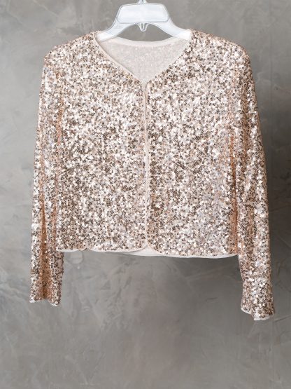 3395- SEQUIN BOLERO