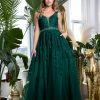 5232 - TULLE BALLGOWN WITH EMBROIDERY CORSET BACK - Image 3