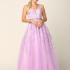 5232 - TULLE BALLGOWN WITH EMBROIDERY CORSET BACK - Image 7