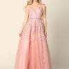 5232 - TULLE BALLGOWN WITH EMBROIDERY CORSET BACK - Image 10