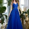 5232 - TULLE BALLGOWN WITH EMBROIDERY CORSET BACK - Image 5