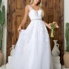 5232 - TULLE BALLGOWN WITH EMBROIDERY CORSET BACK - Image 2