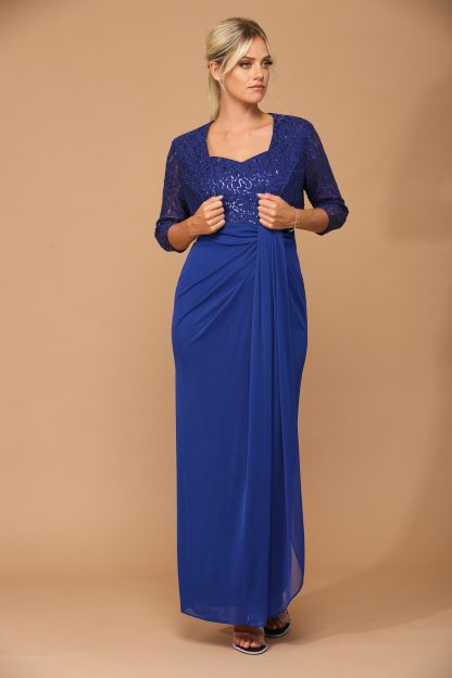 3406 - 2 PC MAMA DRESS W BOLERO - Image 7
