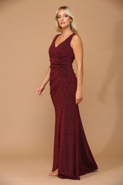 3436 | SLEEVELESS METALLIC MAMA GOWN - Image 3