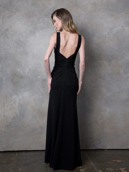 3436 | SLEEVELESS METALLIC MAMA GOWN - Image 2