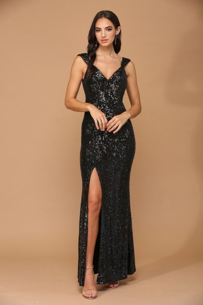 3449 - SEQUIN GOWN CONVERTIBLE STRAP FLASH SALE THROUGH THE END OF JUNE! $10 WHEN BUYING 10 OR MORE PIECES. - Image 11