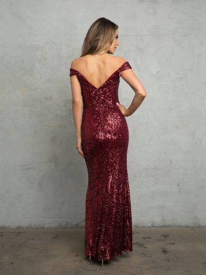 3449 - SEQUIN GOWN CONVERTIBLE STRAP FLASH SALE THROUGH THE END OF JUNE! $10 WHEN BUYING 10 OR MORE PIECES. - Image 3