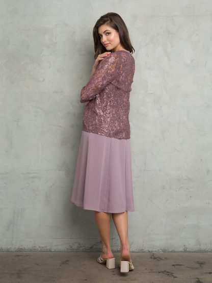 3489 - MAMA 2PC MINI PEBBLE GGT SET WITH LACE JACKET - Image 5