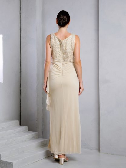 3517 - 2 PC MAMA SET WITH DRESS AND BOLERO - Image 3